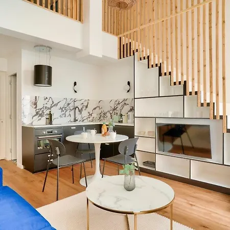 Perchoir Parisien - Dupleix Avec Mezzanine Pour 4 Appartement